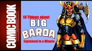 10 Things about Big Barda (Explained in a Minute) | COMIC BOOK UNIVERSITY