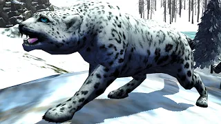 Симулятор Снежного Барса #1 Кид встретил подругу в Snow Leopard Simulator на пурумчата