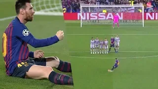 9 Cobranças de Faltas insanas de Lionel Messi!
