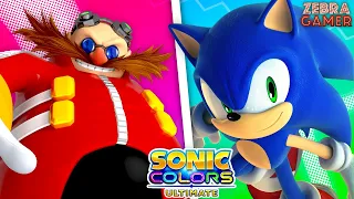 Sonic Colors Ultimate - All Bosses! - Zebratastic Moments