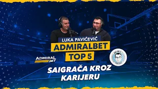 AdmiralBet Top 5 - Najbolja Petorka Luka Pavićević #jaomile #admiralbet