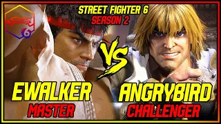 SF6 ▰ ENDINGWALKER ( RYU ) VS ANGRYBIRD ( KEN )  ▰ STREET FIGHTER 6