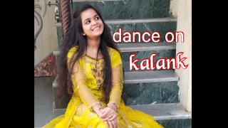 Dance cover on kalank | sitting choreography | Mahak Beats