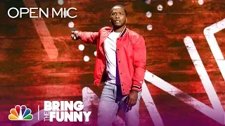 Stand-Up Comic Calvin Evans Performs in the Open Mic Round - Bring The Funny (Open Mic)