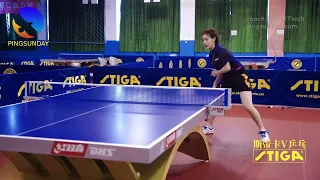 How to test a new table tennis racket