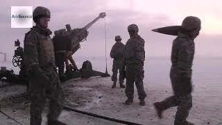 US Military M777 Howitzer - Field Artillery Live Fire