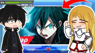 Kirito e Asuna React Rap do Kirito (Sword Art Online) - O ESPADACHIM NEGRO | Gacha Life