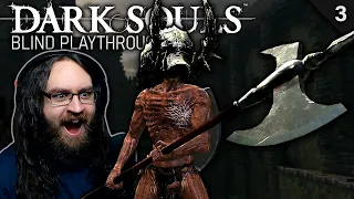 Capra Demon, Fang Boar, Rats & Dogs | Let's Play Dark Souls - Ep. 3 [Blind Playthrough]