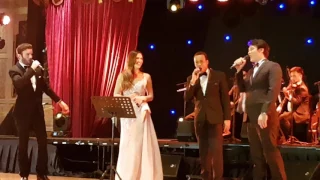 CHRISTINE ALLADO sing with 3 TEnors ALL I ASK OF YOU