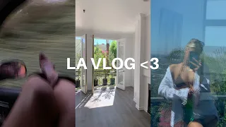 VLOG | apartment hunting in LA! + a few days in my life