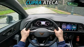 2024 CUPRA ATECA 2.0 TSI 190 HP POV TEST DRIVE