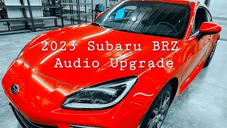 2023 BRZ audio upgrade walk-through