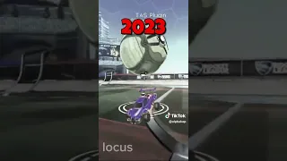 2016 vs 2023 Rocket League😳  #rocketleague #shorts