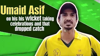 Umaid Asif on his his wicket taking celebrations and that dropped catch |  PSL