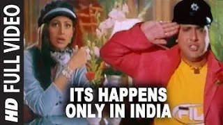 Its Happens Only In India Full Song | Pardesi Babu | Govinda, Shilpa Shetty