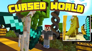 Exploring CURSED ILLEGAL MOBS in MINECRAFT! (Bedrock DLC)