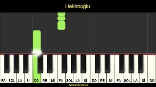 Hekimoğlu Melodika Org Notaları