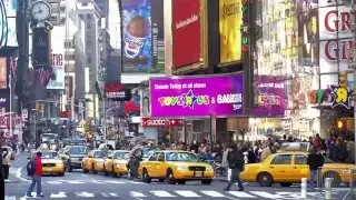 New York City NYC Manhattan Big Apple USA Gotham Borough HiDef Video with a Stereo Sound