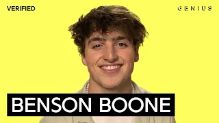 ​Benson Boone “In The Stars” Official Lyrics & Meaning | Verified