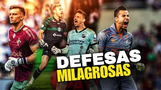 CHILLING NARRATIONS of MIRACLE DEFENSES #bestmoments #goalkeeper