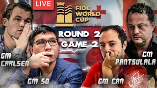 TABLA ba uli o MANANALO na? GM Wesley So vs GM Emre Can | FIDE World Cup 2023 Round 2 Game 2