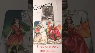 Cancer ♋ They are getting OBSESSED! Current feelings #cancer #tarot #tarotreading #shorts #horoscope