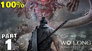 Wo Long Fallen Dynasty 100% Walkthrough Gameplay Part 1 - All Trophies & Collectibles