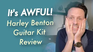 Harley Benton Electric Guitar Kit Review - it's awful!