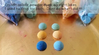 Colour powder dyes & lakes!