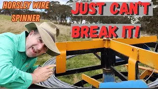 Exceptional! Farm Fence Wire Spinner Torture Test