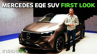 Mercedes EQE SUV & Mercedes-AMG EQE SUV: InsideEVS First Look Debut