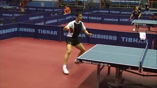 Wang Liqin (CHN) serve variations