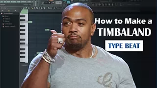 How to Make a Timbaland Type Beat in FL Studio | Speak Up Beat Breakdown