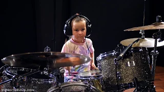 Wright Drum School - Stella Mills - Pharrell Williams - Happy - Drum Cover