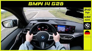 BMW | i4 G26 | 2021 | Onboard POV test drive