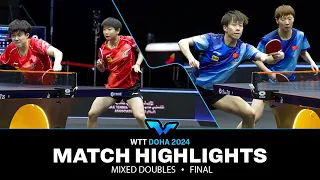 Wang/Sun vs Lin/Wang | XD Final | WTT Contender Doha 2024