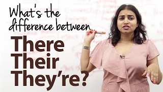 What's the difference between There, Their and They're?  - English Grammar Lesson