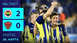 ÖZET: Fenerbahçe 2-0 Atakaş Hatayspor | 26. Hafta - 2021/22