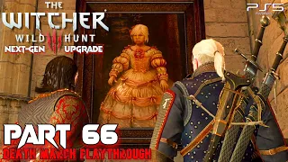 The Witcher 3: Wild Hunt Part 66 Brothers In Arms: Novigrad | Next-Gen Upgrade Death March PS5 HD