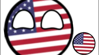 History of usa but eating (Countryball)