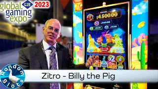 #G2E2023 Zitro   Billy the Pig Slot Machine Preview