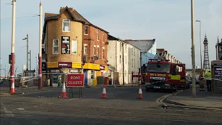 Early Morning Blackpool🗼Building Fire🔥Aftermath😮