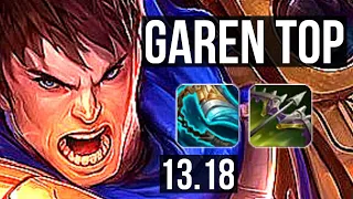 GAREN vs UDYR (TOP) | 500+ games, 900K mastery, 3/1/2 | NA Master | 13.18