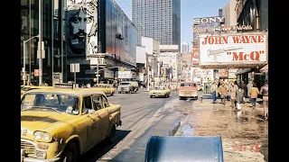 The Best 60s & 70s NYC Vintage Street Scenes Color Photos- Never before Seen, Volume 1