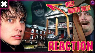 Sam and Colby - A Terrifying Experience at Insane Asylum (Madison Seminary) | REACTION