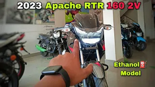 2023 TVS Apache RTR 160 2V E20 BS7 Review | Price | Mileage | Features | Top Speed