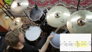 Drum tutorials Offspring -  The kids aren't alright (Rocknmob Piter)