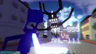 Anomaly 111 vs Anomaly 555 | Minecraft Animation