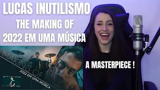 Lucas Inutilismo 2022 EM UMA MÚSICA - Video making of | REACTION [ Português Subs ]