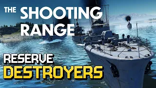 THE SHOOTING RANGE 228: Reserve destroyers / War Thunder